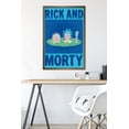 thumbnail image 6 of Rick And Morty - Title Wall Poster, 22.375" x 34", Framed, 6 of 6