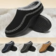 thumbnail image 2 of Mepaouo Mens Clog Slippers Arch Support Memory Foam Warm House Shoes Slip on Loafers Mules(Grey,8.5), 2 of 5