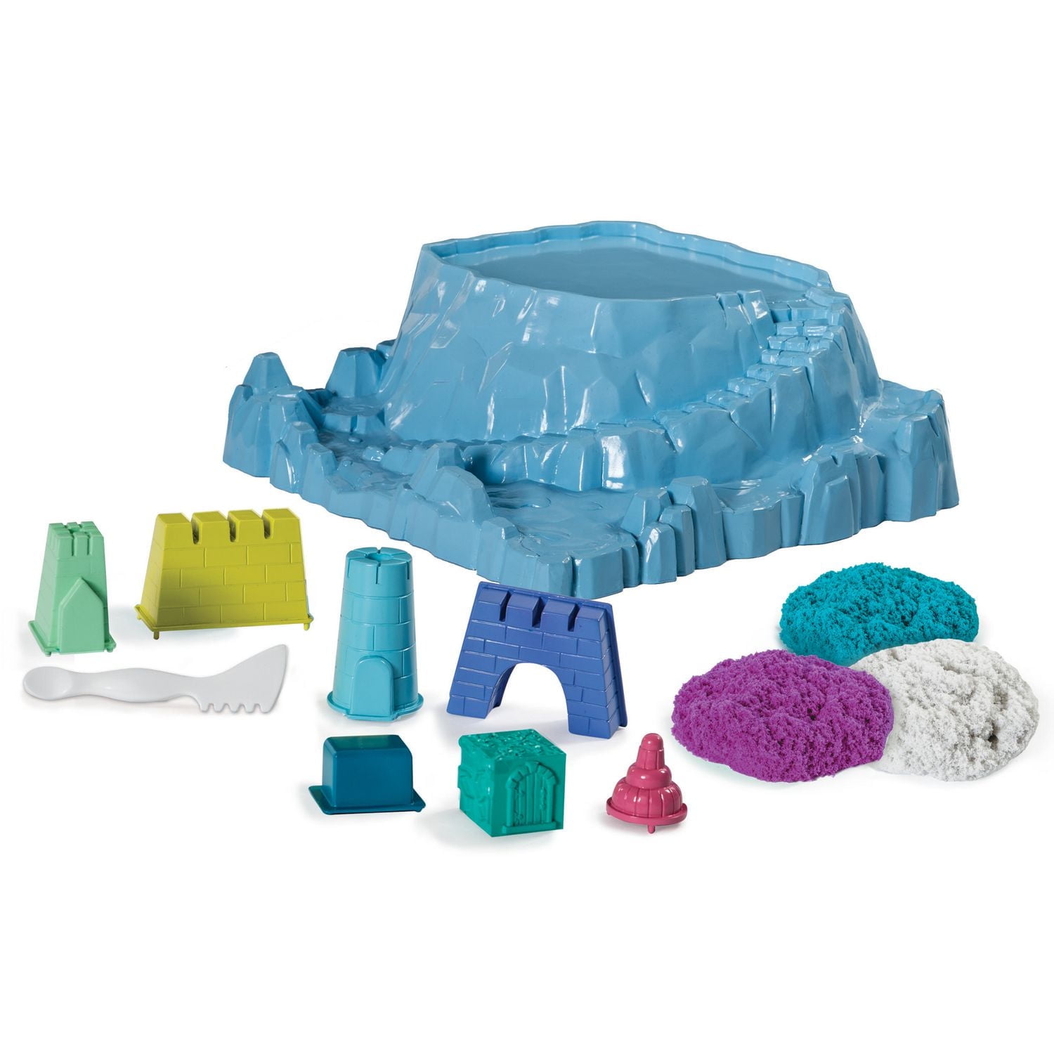 Ens. de jeu Le château de glace Kinetic Sand Build en exclusivité chez Walmart