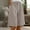 Beige, variant on ZZwxWA Knee Length Linen Shorts for Women Comfy Shorts Drawstring Elastic Waist Summer Casual Beach Shorts