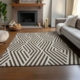 thumbnail image 6 of Addison Rugs Mayfield Washable Transitional Geometric Brown Rectangle Rug, 10' x 14', 6 of 6