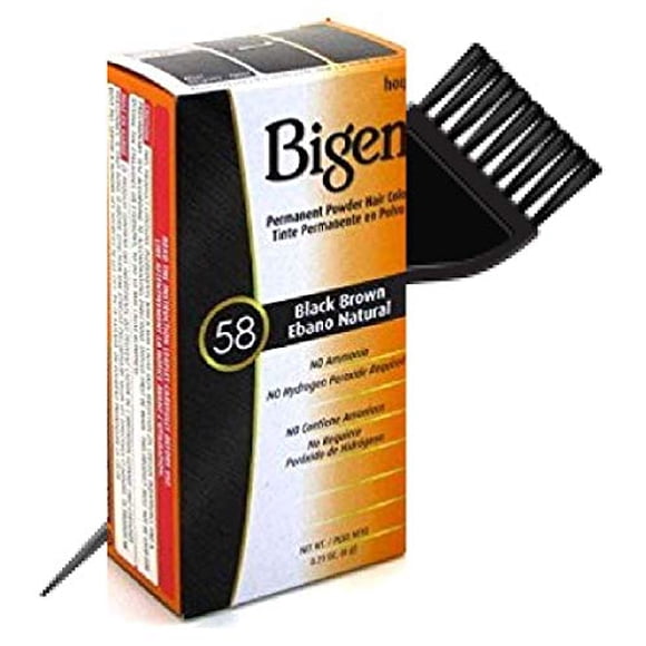 Tinte Permanente Bigen Hoyu SIN AMONÍACO con Pincel Aplicador