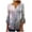 #01 Pink, variant on Women's Buttons Up Shirts 3/4 Length Sleeve Blouses Tops Vintage Floral Printed Tunic Tops Casual V Neck T-Shirt Summer Slim Pullover Top