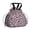 Pink and Black-1, variant on Pink and Black Of Leopard Print Drawstring Lunch Bag Women - Drawstring Lunch Bag Insulated for Work Office - Stain-Resistant Large Lunchbags for Women with Multi-Pockets