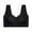 25# Black, variant on Zenchic Bra - Seamless Powerful Push Up Wireless Bra Lift Full-Figure Posture Correcting Bra Ice Silk Anti Sagging Bra Red 3X-Large