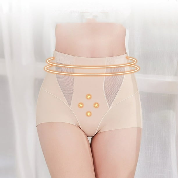 nsendm Female Underpants Adult Lace Trim Panties Mid Waist Postpartum Body  Shaping Clothing Shaping Abdominal Seamless Bikini Underwear for Women(A