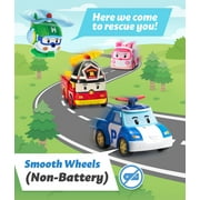 Robocar POLI Toys, HELLY Transforming Robot Toys, 4 Action Figure Vehicles for Ages 3 and up