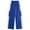 Blue, variant on Boys Girls' Wide Leg Pants Baggy Elastic High Waisted Drawstring Color Block Cargo Pants Baggy Athletic Casual Trousers