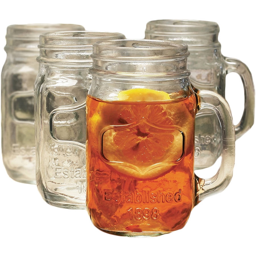Wine Enthusiast Mason Jar Glass (Set of 4) 7351004