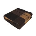 thumbnail image 3 of Horizontal Flannel Blanket Is Light Warm Soft Anti-Pilling Anti-Wrinkle Anti-Allergy And No Hair Loss For Bed And Sofa Camping Travel Saddlebrown Buffalo Plaid Check Tartan Scotland_3, 3 of 8