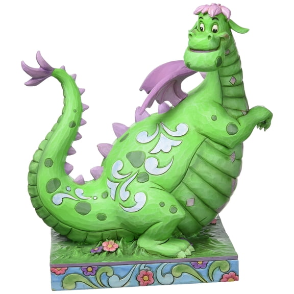 Disney Traditions by Jim Shore “Pete’s Dragon” 40th Anniversary Elliot Stone Resin Figurine, 9”