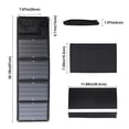 thumbnail image 5 of Panel solar plegable IPX4 Carga impermeable 28W Energía de Portátil para Teléfono móvil Camping Tablet Laptop, 5 of 5