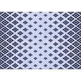 thumbnail image 1 of Ahgly Company Indoor Rectangle Patterned Lavender Blue Area Rugs, 2' x 5', 1 of 1