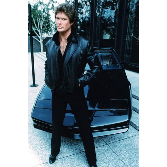 David Hasselhoff Knight Rider Color 24X36 Poster