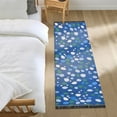 thumbnail image 3 of Yayeee Runner Rug for Bedroom 2'x6' Machine Washable Hallway Non Slip Mat, Green Dots, 3 of 8