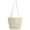 Beige, variant on BadPiggies Women Straw Beach Bag Buckets Shoulder Bag Tote Bag Summer Hand-woven Handbag (Khaki)