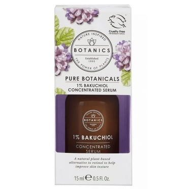 Botanics Pure Botanicals 1% Bakuchiol Concentrated Serum - 0.5 fl oz