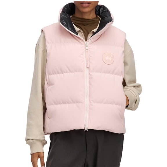 Canada Goose womens  Grandview Cropped Vest, m, Pink