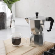 Mr. Coffee Brixia 3 Piece 6 Cup Stove Top Expresso Maker