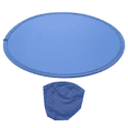thumbnail image 2 of Foldable Round Fan-Blue, 2 of 9