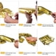 thumbnail image 3 of Happy Birthday Banner (3D Gold Lettering) Mylar Foil Letters | Inflatable Party Decor and Event Decorations for Kids and Adults | Reusable, Ecofriendl, 3 of 4