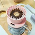 thumbnail image 3 of Silicone Foldable Filter Cup Portable Coffee Filter Cup Cake Coffee Filter A, 3 of 5