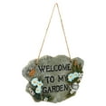 thumbnail image 4 of Shisuyan Welcome Hanging Plaque Multi 1Pack 6X4X0.4In, 4 of 8