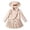 C10-Beige, variant on Glisme Clothes For Girls Long Sleeve Coat Pleated Skirt And Hat Three Piece Ensemble Adorable Little Girls Outfits Red
