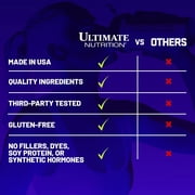 Ultimate Nutrition Prostar 100% Whey Protein Powder, Strawberry, 5 lb, 80 Servings