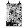 thumbnail image 2 of Print: Demonstrators Marching In The Street Holding Signs During The March, 2 of 4