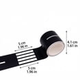 thumbnail image 4 of Masking Tape 2 Inch, Masking Tape 2 Inch Wide, Road TapeforKids, Removable Adhesion, Railway Layouts, Children Craft Activity, 1 Pc, Black Finish, 4 of 7