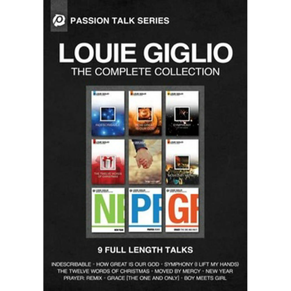 Louie Giglio Passion Talk Series Complete Collection (DVD) Walmart