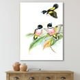 thumbnail image 2 of Designart ' Ancient Birds III ' Traditional Canvas Wall Art Print, 2 of 4