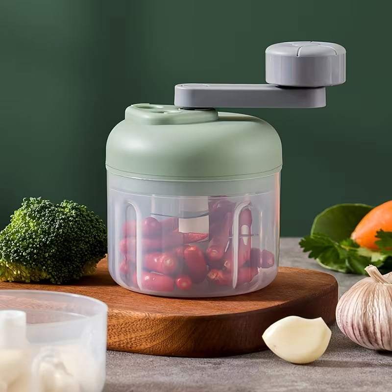 1 multifunctional manual garlic masher, onion pepper crusher, reusable washable automatic garlic masher for kitchen, suitable for restaurants