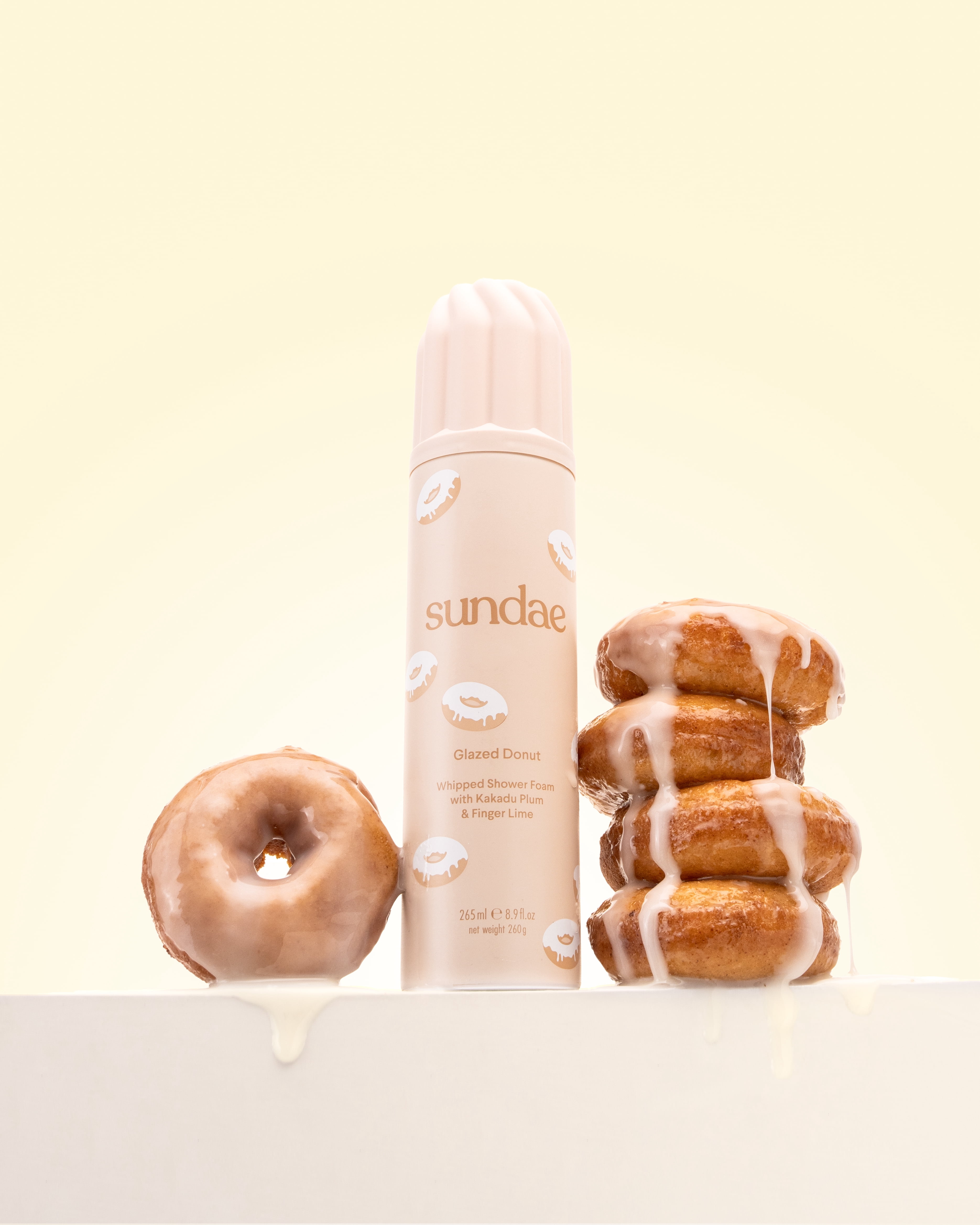 Sundae Whipped Shower Foam glazed donut 8.9 oz.
