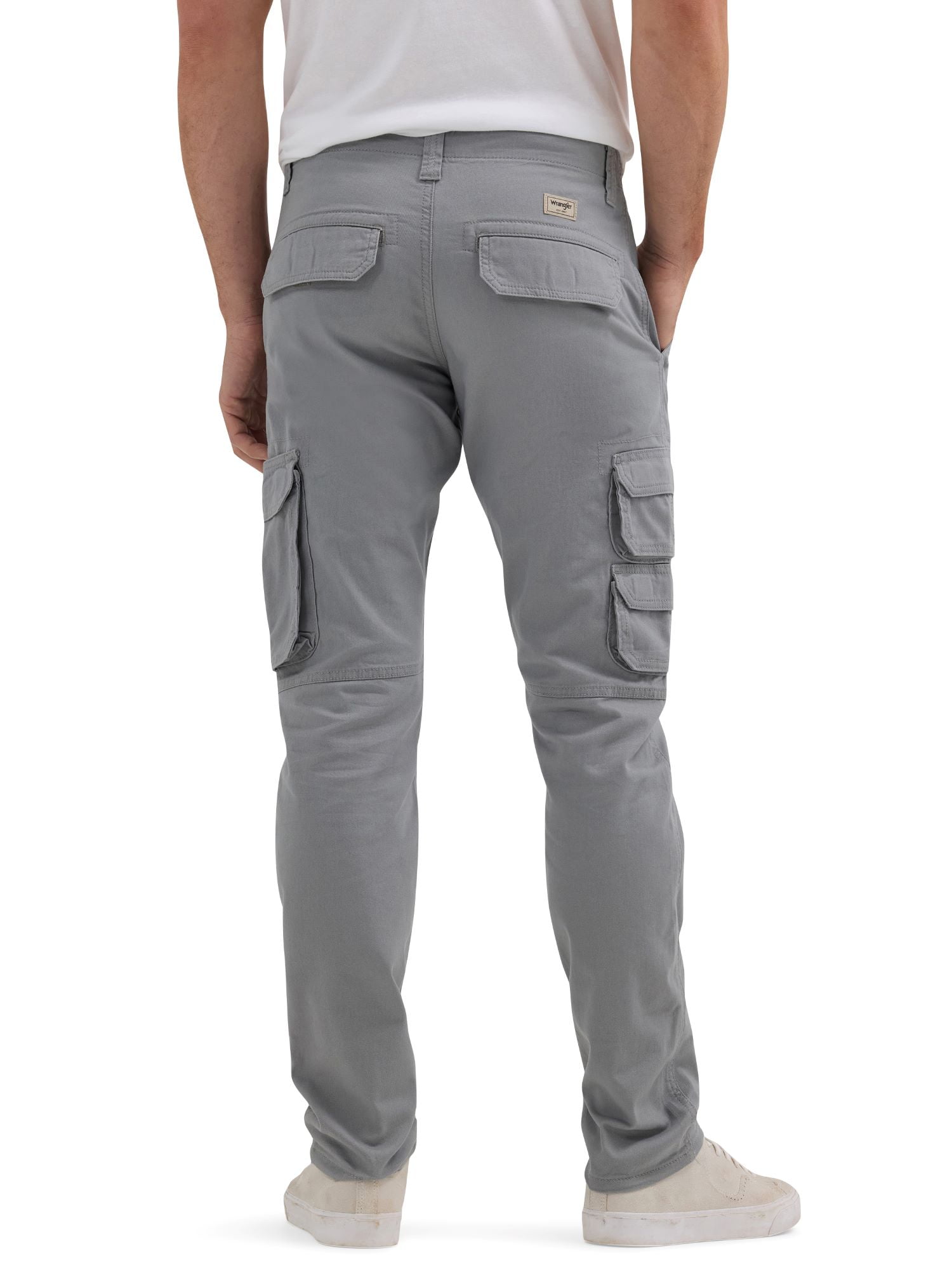 Wrangler® Men's Stretch Taper Leg Regular Fit Cargo Pant Wrangler® Men's Stretch Taper Leg Regular Fit Cargo Pant