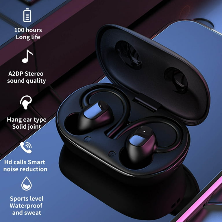 A2DP Sports Earbuds Bluetooth Headset Stereo Headphone for Running