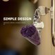 thumbnail image 4 of unbranded 4Ud Llavero De Comida En PVC Morado Creativo Para Llaves Y Accesorios De, 4 of 8