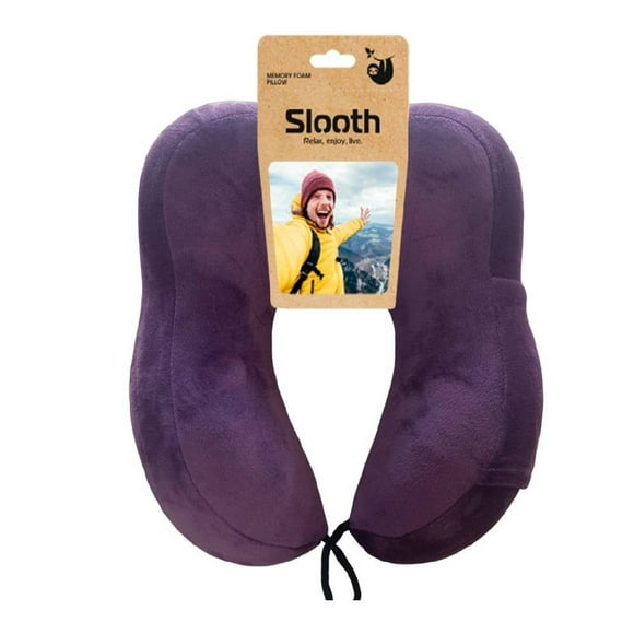 Cojin de Cuello Slooth Ergonomico color morado