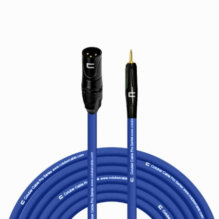 Coluber Cable Unbalanced XLR Male - 3.5mm TS Professional Microphone Cable