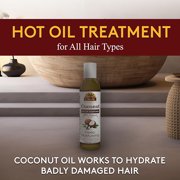OKAY Pure Naturals Hot Oil Treatment Coconut Oil - 6oz for Deep Conditioning and Hair Repair