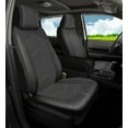 thumbnail image 3 of Auto Drive 2Piece Truck Seat Covers Yorker Polyester Black, Universal Fit for Truck 2202SC10-1, 3 of 10