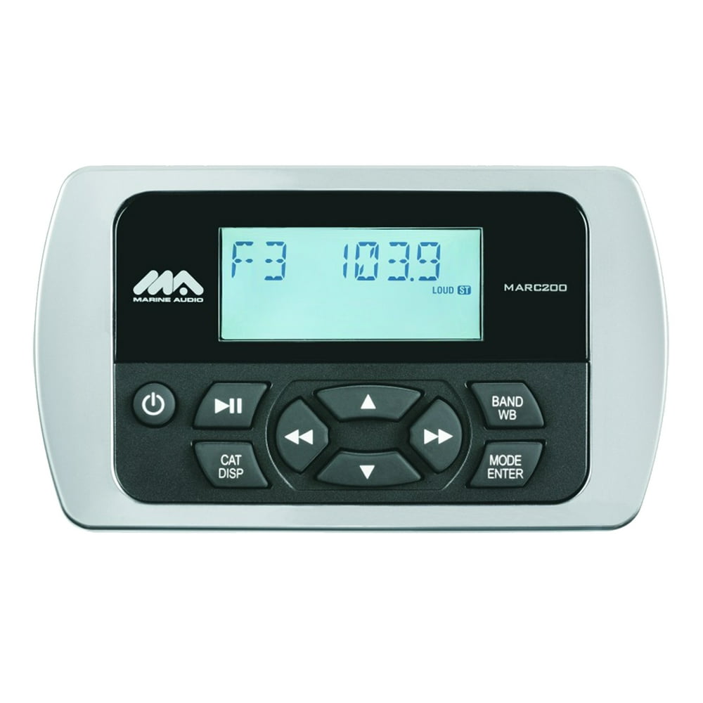 New Jensen Marine Audio MARC200 Wired Remote Control UV and Corrosion