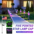 thumbnail image 1 of Luz solar de la bandera estadounidense Patio de luz Jardín de la casa Decoración del patio Wmkox3943yii hfskjfh3936, 1 of 9