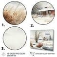 thumbnail image 3 of Designart Iowa Farm In Winter Canvas Wall Art, 3 of 5