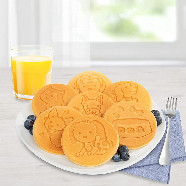 Pancake Pan with Handle 7 Animal Molds Pancake Maker Pan for Kids€