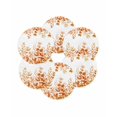 thumbnail image 7 of 13 Inch Round Placemats Set of 6, Orange Eucalyptus Leaves Non Slip Heat Insulation PP Table Mats, Watercolor Spring Summer Botanical Washable Place Mats for Kitchen Dining Party Table Decor, 7 of 7
