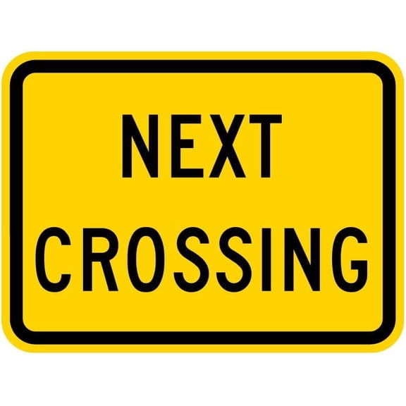 R15-6A Do Not Drive On Tracks Sign - Large 24 x 30 Inches - Highly Reflective 3M Sheeting for Enhanced Visibility and Safety