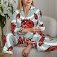 thumbnail image 6 of Naloa Insects Pajamas for Women Set, Womens Pajama Sets, Lounge Sets for Women, 2pjs for Women-Medium, 6 of 7