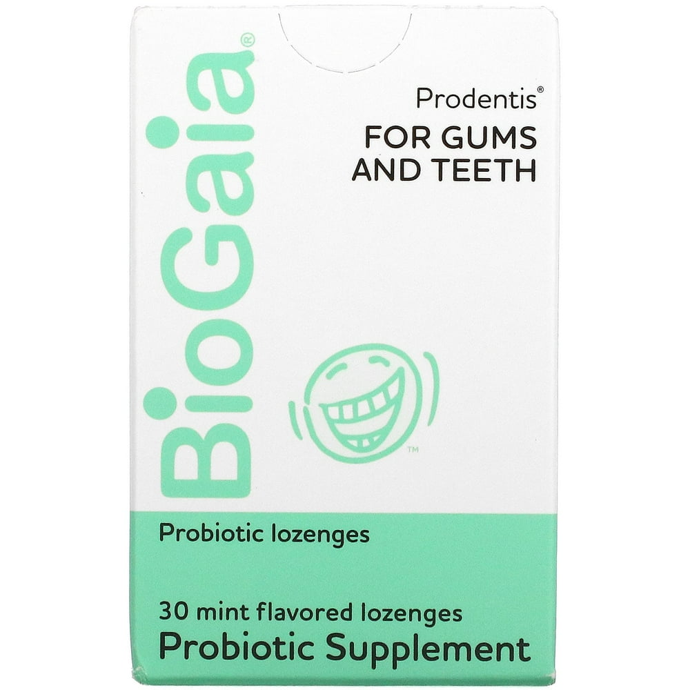 BioGaia Prodentis For Gums And Teeth, Mint, 30 Lozenges